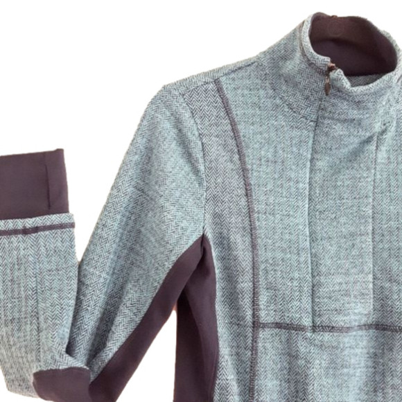 PURE & Simple Petite Long Sleeve Athletic Jacket Petite S Like New - Picture 2 of 8